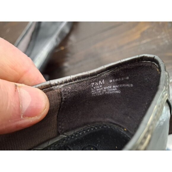 EUC LifeStride Metallic Gray Slip-on Pumps/Pre-owned, Sz. 7.5M - Picture 10 of 11